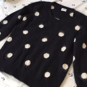 Madewell Polka dot sweater